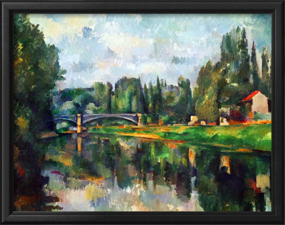 Bridge Over There Marne At Cretell,1888 - Paul Cezanne Painting
